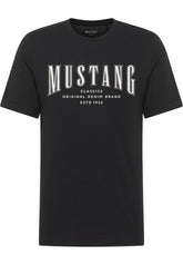 Męski T-Shirt Mustang Style Alex Black 1017335 4142